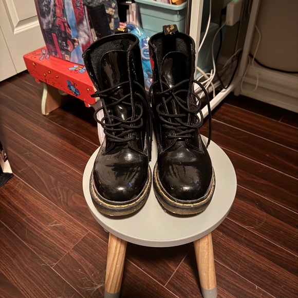 Barley Worn 1460 Doc Marten Boots - Picture 1 of 5